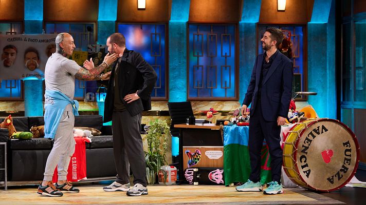 La Revuelta - Jorge Ponce se lleva un tortazo por la lotería