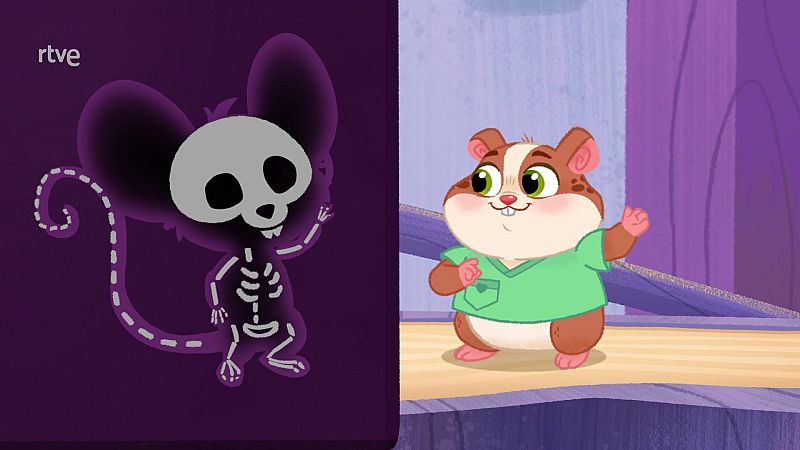 Popcorn's x-ray day - Vida la veterinaria en inglés | Watch