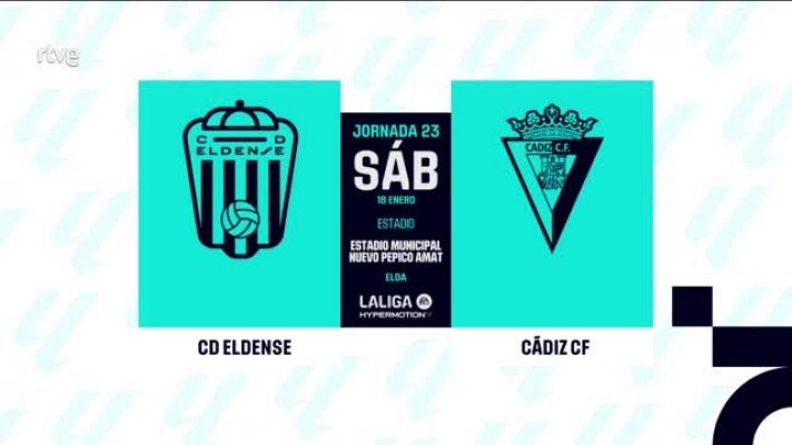 Resúmenes de LaLiga - CD Eldense - Cádiz CF: resumen de la 23ª jornada de Liga | 2º