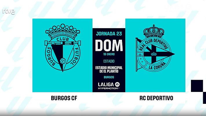 Resúmenes de LaLiga - Burgos - Deportivo: resumen 23ª jornada de Liga | Segunda