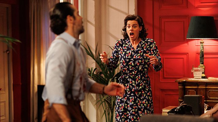 Salón de té La Moderna - Así se grabó la muerte de César Morel en 'La Moderna'