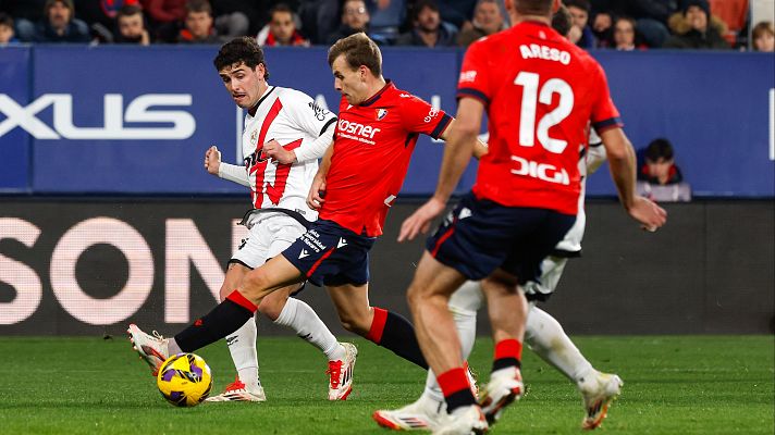 Resúmenes de LaLiga - Osasuna - Rayo: resumen 20ª jornada de Liga | Primera