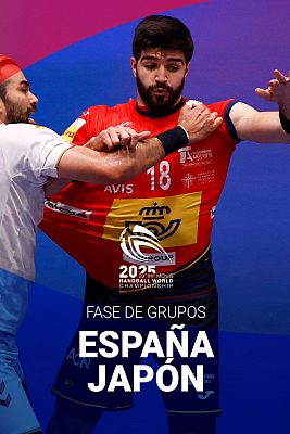 Mundiales de Balonmano - Campeonato del Mundo Masculino. Fase de grupos: España - Japón