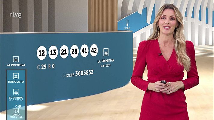 Loterías - Sorteo de la Bonoloto y Primitiva del 18/01/2025
