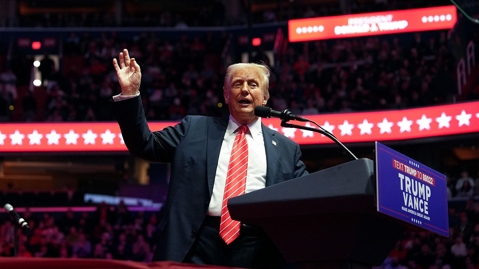 Trump se da un último baño de masas antes de su investidura - Informativo 24h | Ver