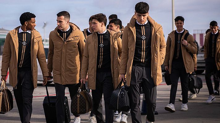 Telediario 1 - El Barça vuela a Lisboa para cerrar su clasificación a octavos de la Champions