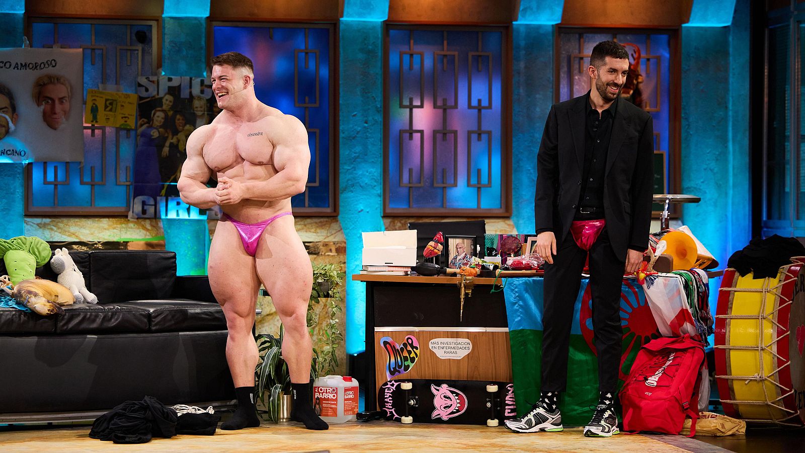 La Revuelta | ¿Cuánto pesa el culturista Joan Pradells? 20/1/25 - La Revuelta | Ver