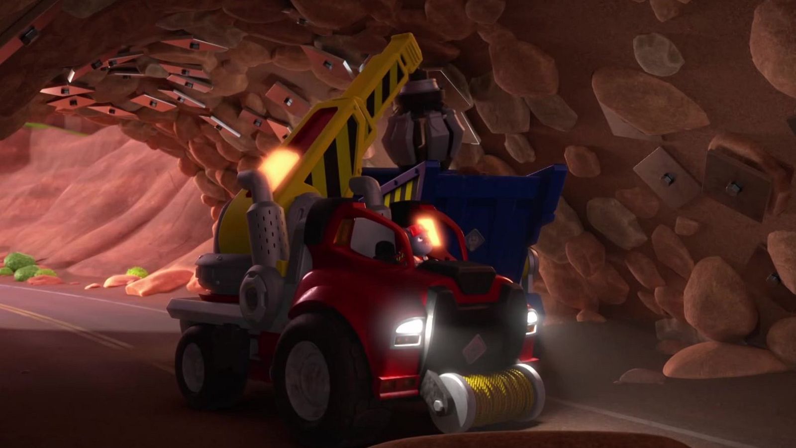 El equipo construye un túnel - Equipo Rubble | Ver