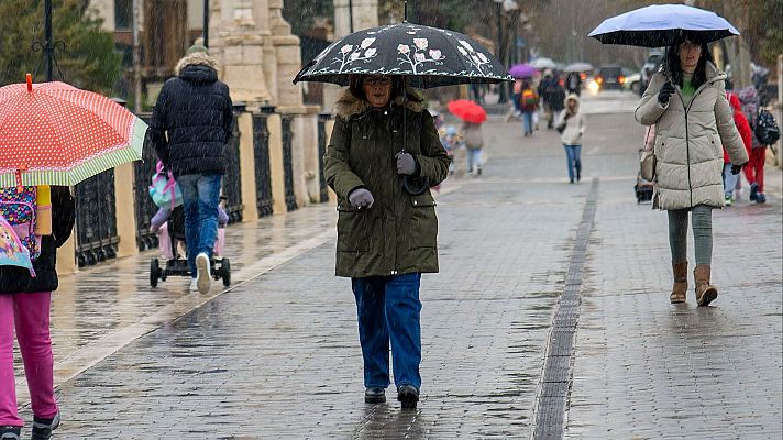 El tiempo - Precipitaciones generalizadas en la Península este martes