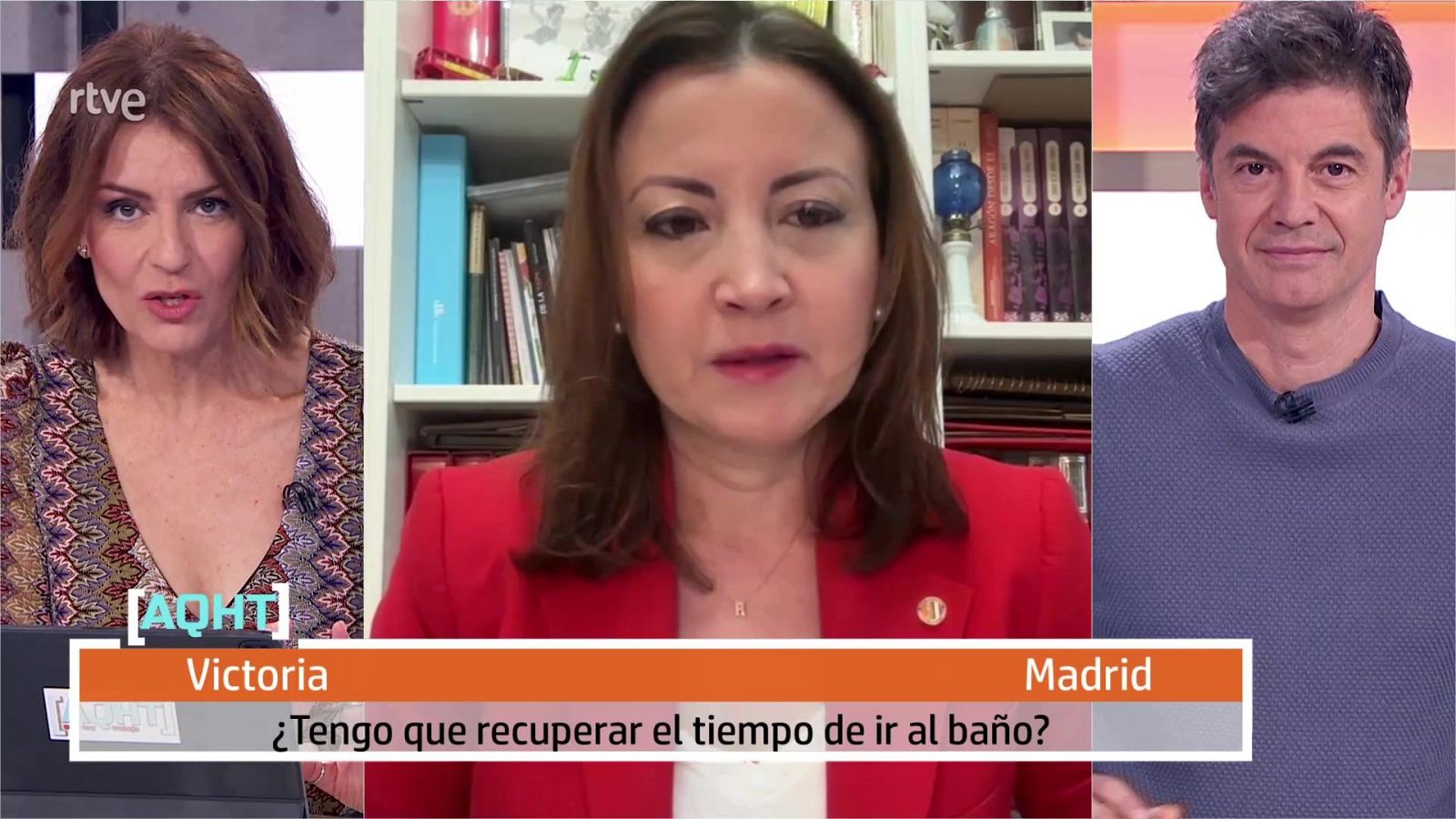 Tiempo para ir al baño en el trabajo - Aquí hay trabajo | Ver