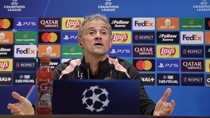 Champions League - Luis Enrique se acuerda de Guardiola en la previa del PSG - Manchester City