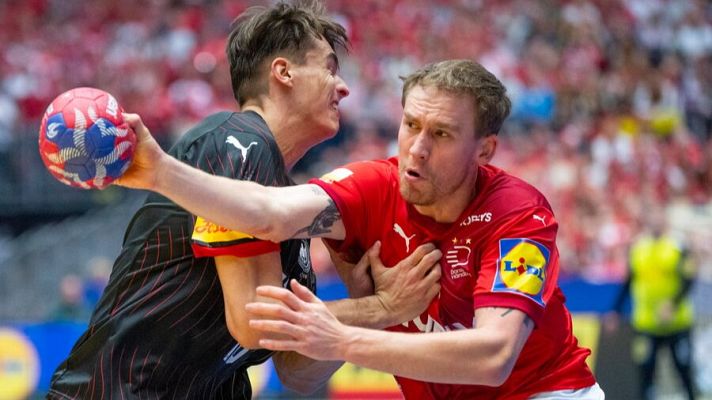 Mundiales de Balonmano - Campeonato del Mundo Masculino. Main round: Dinamarca - Alemania