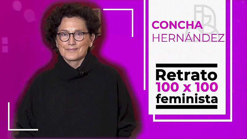 Objetivo Igualdad-Retrato 100x100 feminista: Concha Hernndez | Ver