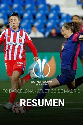 Fútbol - FC Barcelona - Atlético de Madrid. Resumen y goles del partido de semifinales de la Supercopa de España femenina