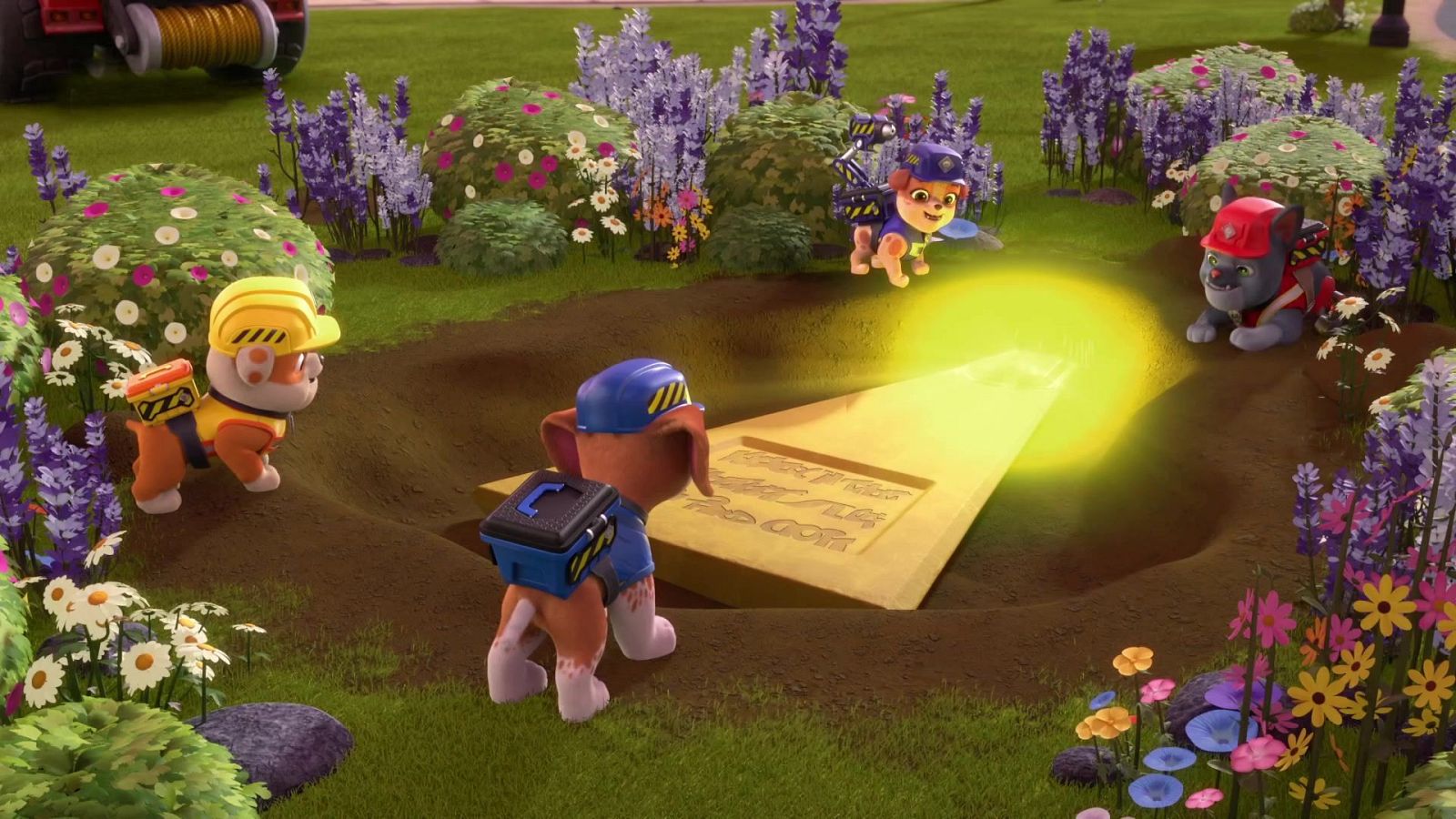 El equipo encuentra un tesoro arcoiris - Equipo Rubble | Ver