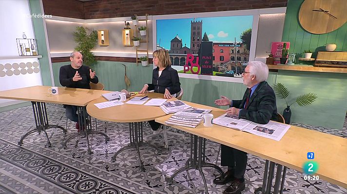 Cafè d'idees - Ernest Urtasun, els Òscars i 'Els contrabandistes de llibres de Darayya'