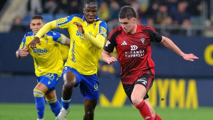 Resúmenes de LaLiga - Cádiz - Mirandés: resumen del partido de la 24ª jornada | Segunda