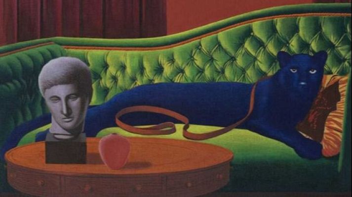 Telediario 2 - Los cuadros de Dis Berlin se funden con el universo de Almodóvar