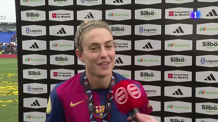 Telediario Fin de Semana - Alexia Putellas: "Hay un margen de mejora cada vez más pequeño, pero lo hay"