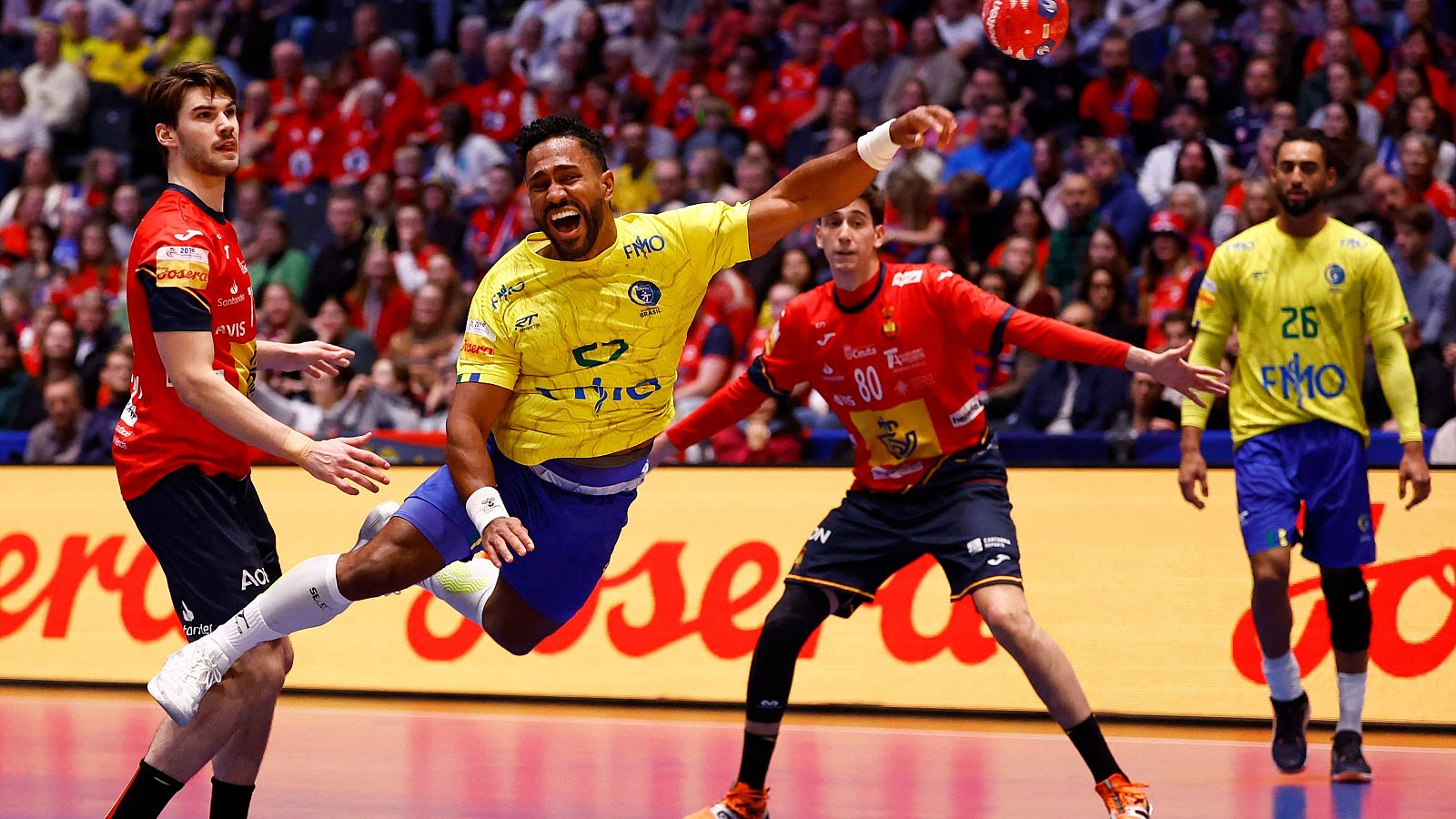 España - Brasil. Resumen del partido del Mundial de balonmano 2025 - Mundiales de Balonmano | Ver