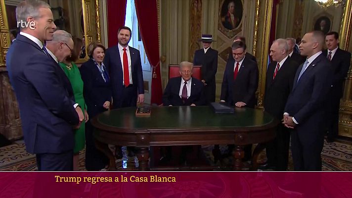 Parlamento - Trump regresa a la Casa Blanca
