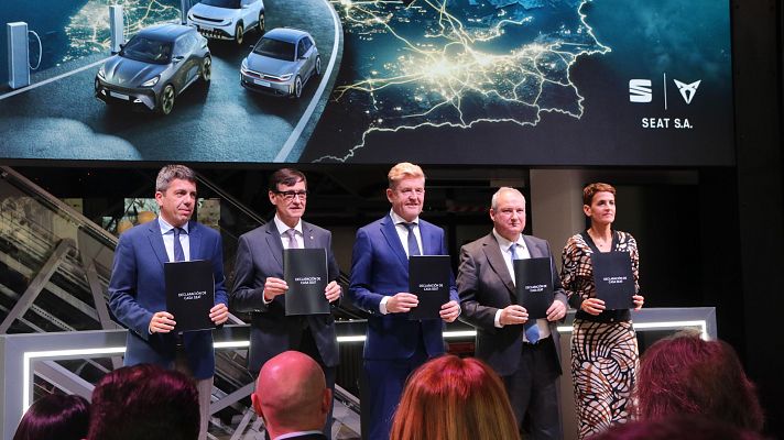 L'Informatiu - Compromís de Catalunya, València, Navarra i l’Estat per impular incentius al cotxe elèctric