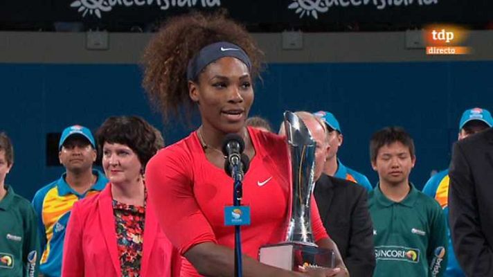 Tenis - WTA Torneo Brisbane - Final