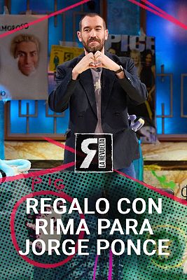 La Revuelta - Un regalo con rima para Jorge Ponce