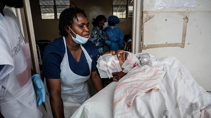 Telediario 1 - Los rebeldes del M23 avanzan en República Democrática del Congo