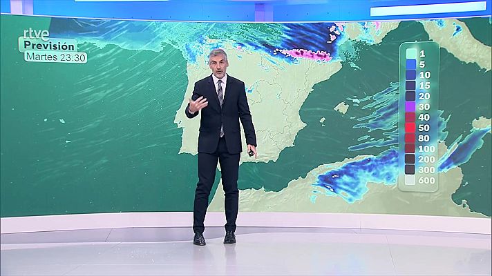 El tiempo - Vientos fuertes o muy fuertes del oeste en el tercio oriental, zonas de montaña, litoral cantábrico y Baleares