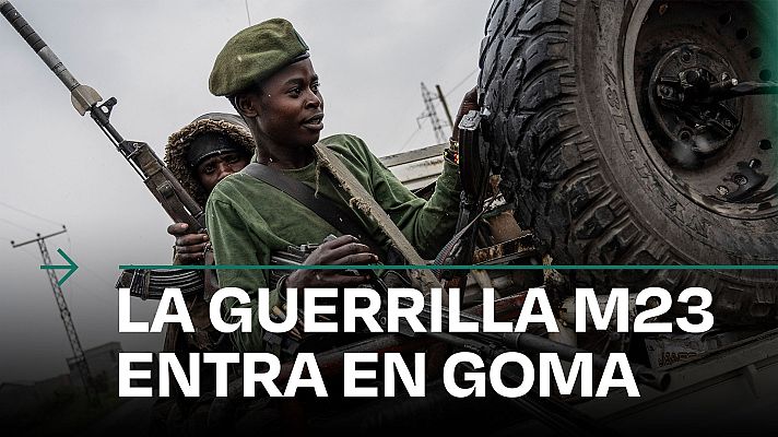 Modo Digital - Los rebeldes del M23, apoyados por Ruanda, toman la estratégica ciudad de Goma