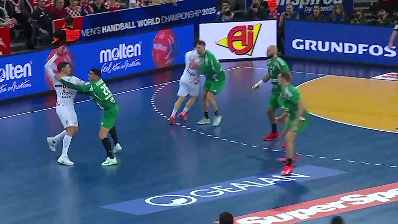 Balonmano - Campeonato del Mundo masculino.  1/4 final: Croacia - Hungra - ver ahora