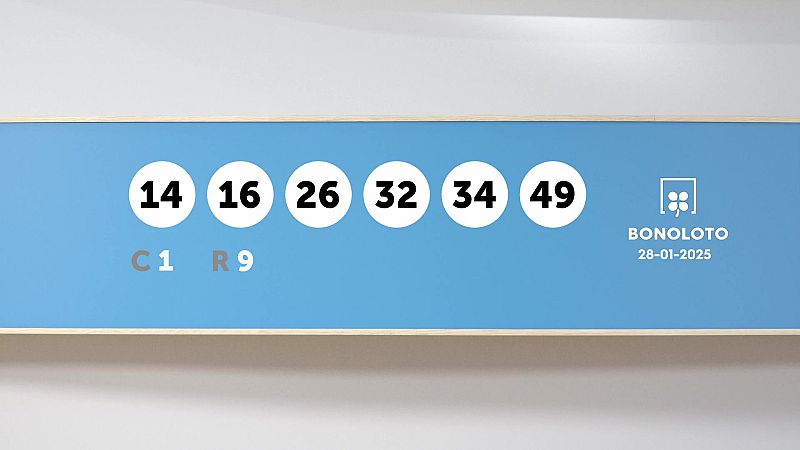 Sorteo de la Lotería Bonoloto y Euromillones del 28/01/2025 - Ver ahora
