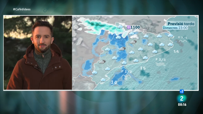 El temps - Arriba la borrasca Ivo, amb ruixats, nevades, vent i més fred