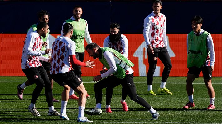 Telediario Matinal - El Girona quiere despedirse de la Champions con una victoria ante el Arsenal