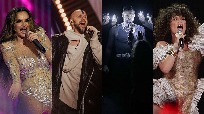 Benidorm Fest - Melody, J Kbello, Mel Ömana y Mawot los cuatro clasificados de la segunda semifinal