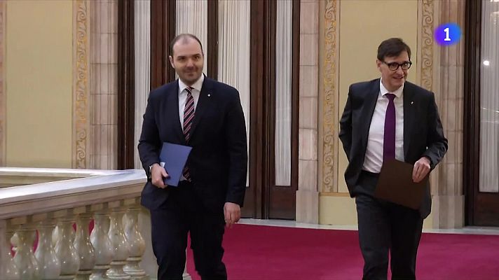 L'Informatiu - L'habitatge centra la sessió de control a Salvador Illa