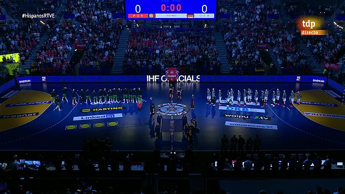 Mundiales de Balonmano - Campeonato del Mundo masculino. 1/4 final: Portugal - Alemania