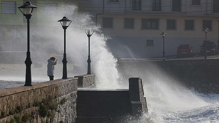 El tiempo - Precipitaciones, nevadas y fuertes vientos este jueves