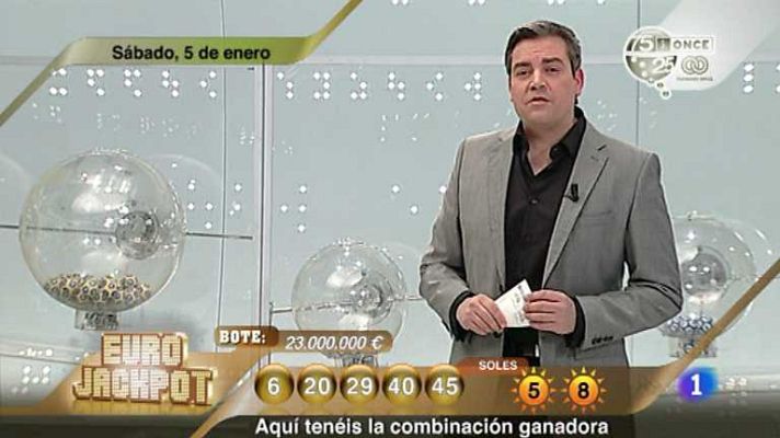 Sorteos ONCE - Sorteo ONCE - 05/01/13