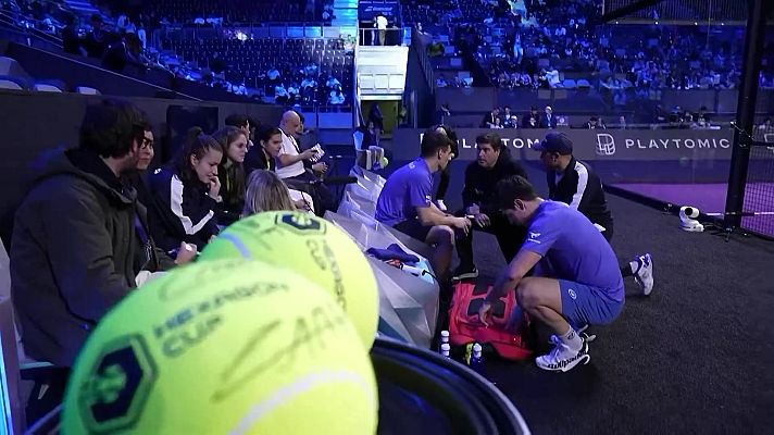 Pádel - Hexagon Cup. Martín Di Nenno / Juan Tello - Arturo Coello / Coki Nieto