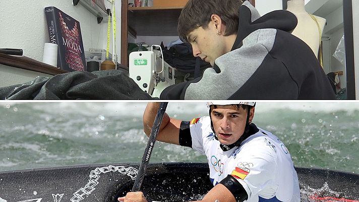 Los Deportes de La1 - Pau Echaniz: modista, piragüista y medallista