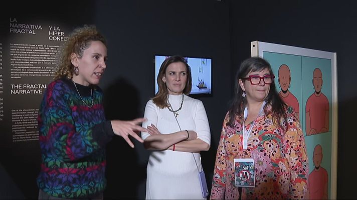 Telediario 2 - El Festival del Cómic de Angulema dedica un espacio a las comiqueras de España