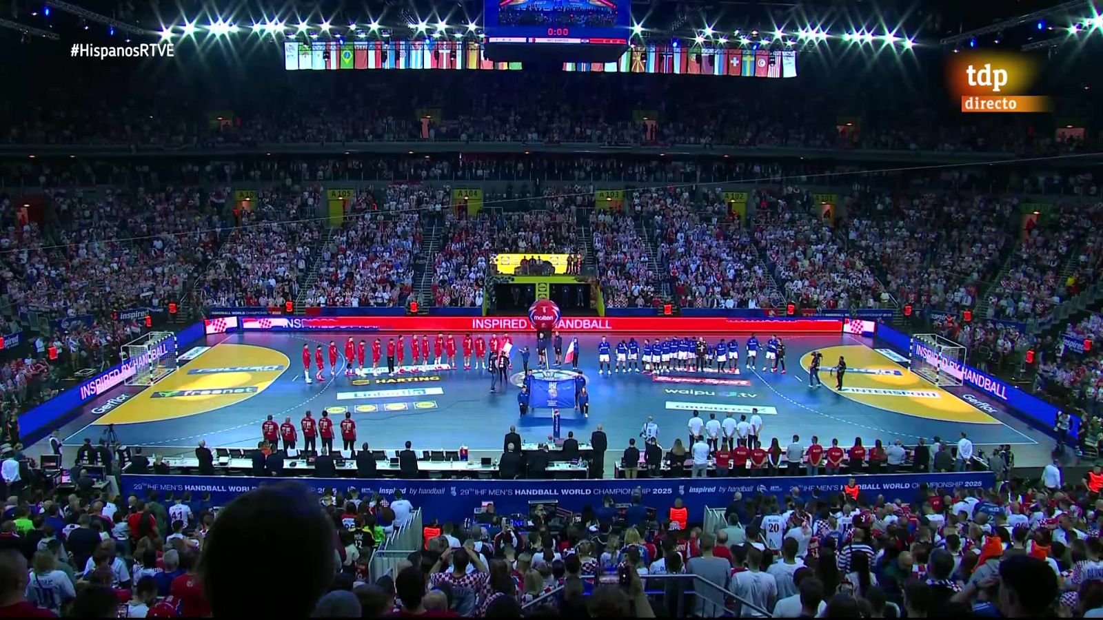 Balonmano - Campeonato del mundo masculino. 1ª semifinal: Francia - Croacia - ver ahora