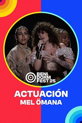 Mel Ömana canta "I'M A QUEEN" en la final