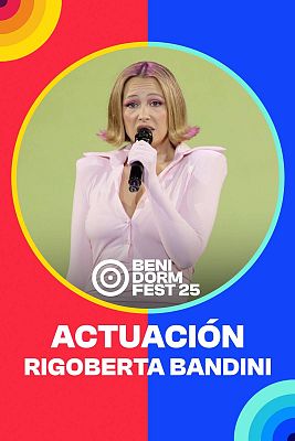 Benidorm Fest - Rigoberta Bandini canta "Kaiman" en la final