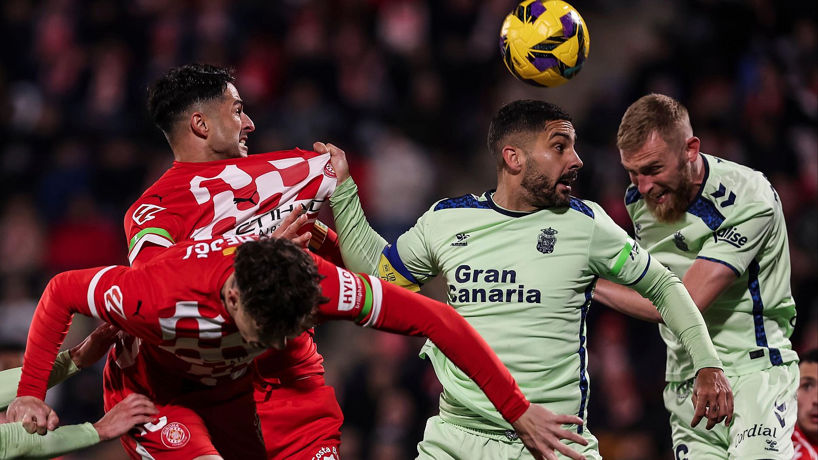 Girona - Las Palmas: resumen del partido, 22ª jornada. Ver en RTVE Play