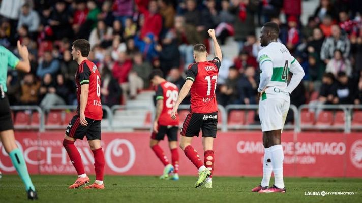 Resúmenes de LaLiga - Mirandés - Elche: resumen del partido 25ª jornada | Segunda
