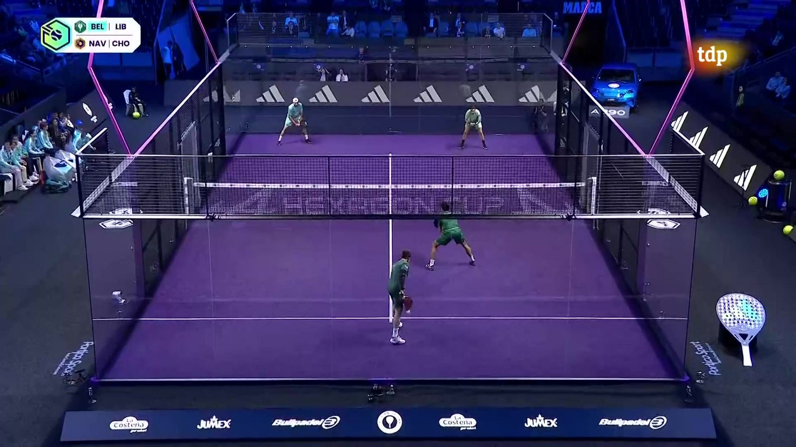 Pádel - Hexagon Cup. Fernando Belasteguín / Tino Libaak - Paquito Navarro / Álex Chozas - ver ahora