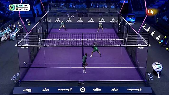 Pádel - Hexagon Cup. Fernando Belasteguín / Tino Libaak - Paquito Navarro / Álex Chozas